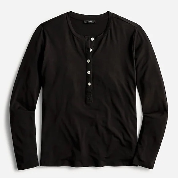 J. Crew Tops - J. Crew Eco Dreamiest Henley (S) - New with Tags